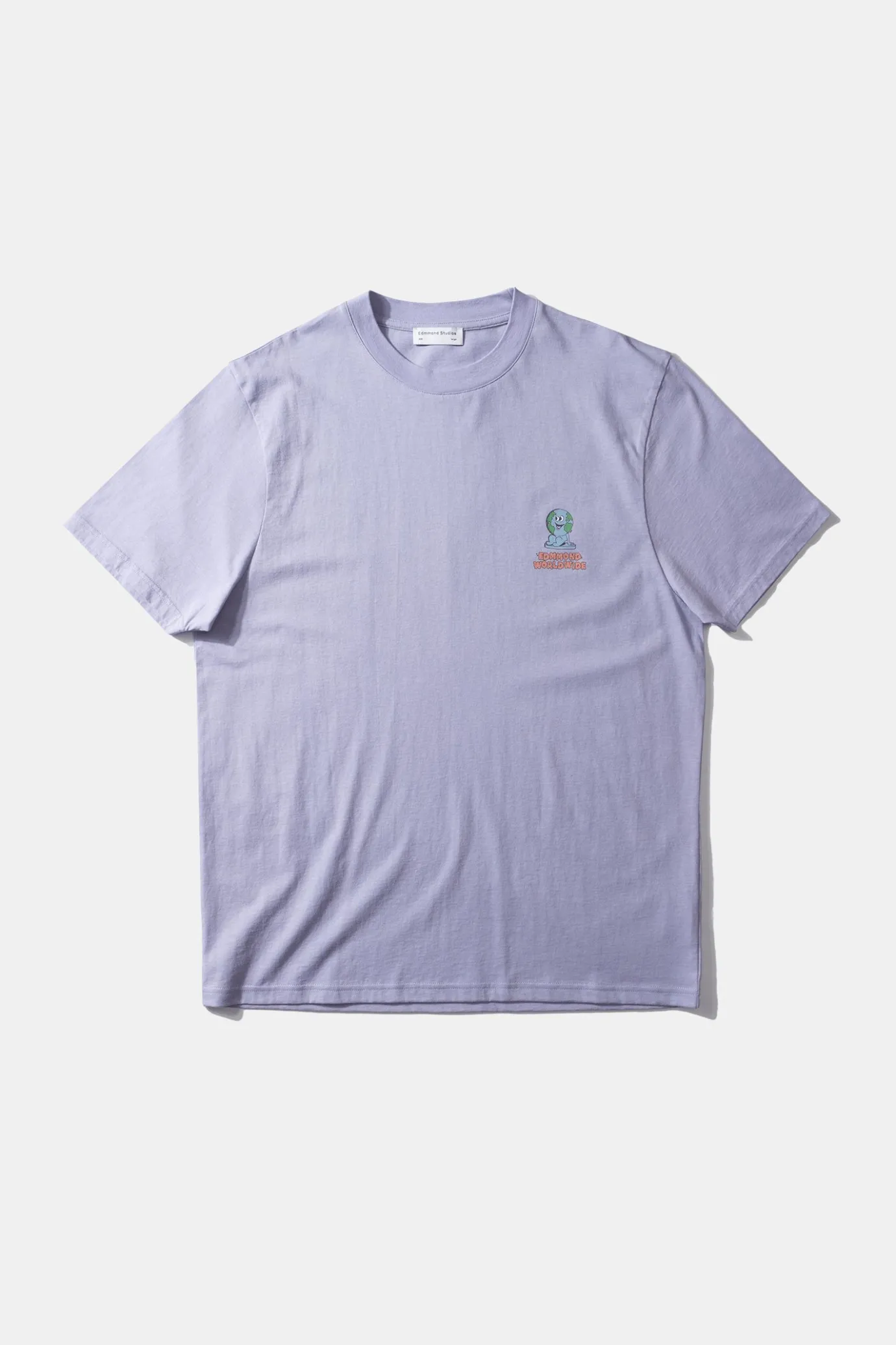 Sale Afterwork Society Plain Light Purple Men T-Shirts