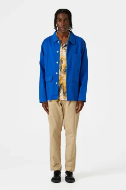 Sale Albatros Jacket Plain Blue Men Outerwear