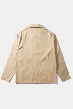 Shop Albatros Jacket Plain Tan Men Outerwear