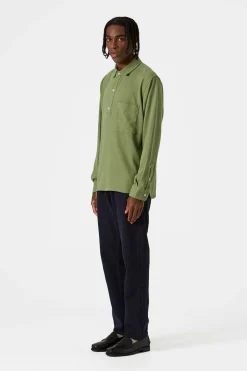 Best Andy Shirt Plain Olive Men Shirts