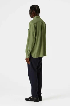 Best Andy Shirt Plain Olive Men Shirts