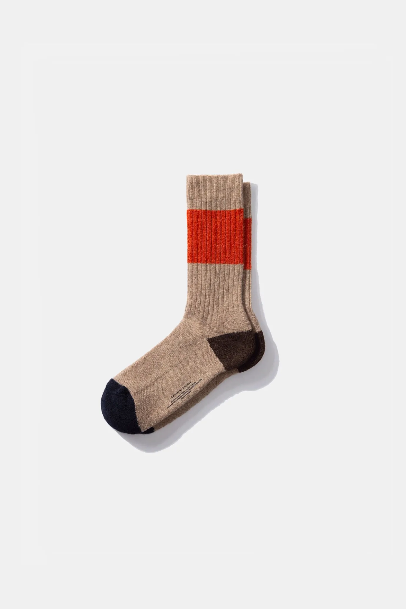 Online Archer Socks Plain Beige Men Accessories
