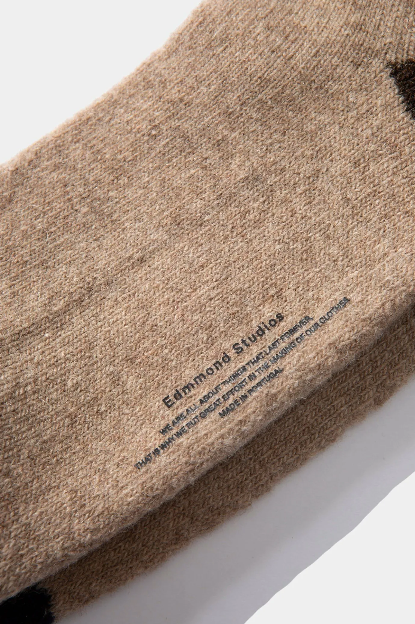 Online Archer Socks Plain Beige Men Accessories