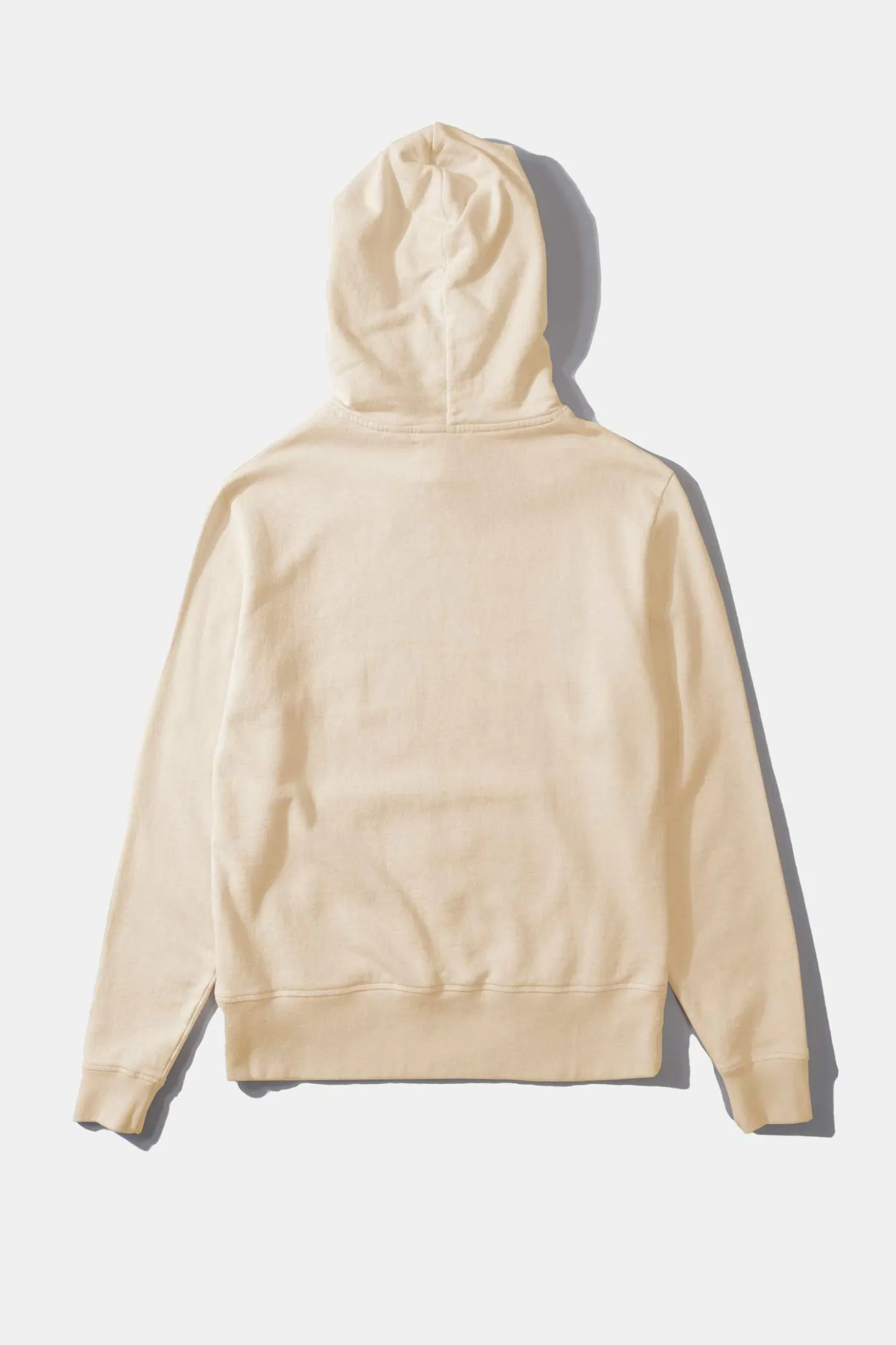 Shop Basil Hoodie Plain Vanilla Men Sweatshirts