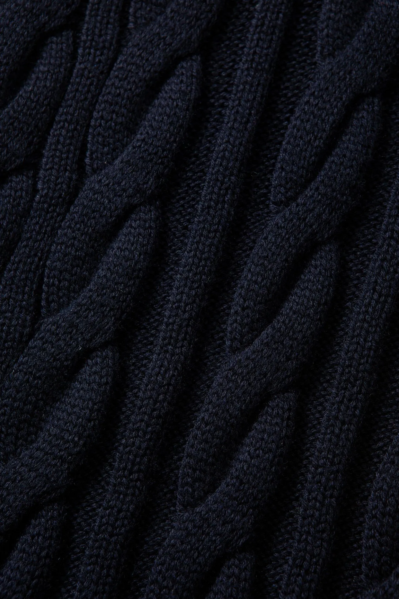 Best Sale Braided Vest Plain Navy Men Knitwear