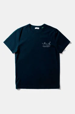 Shop Calypso Ii Plain Navy Men T-Shirts
