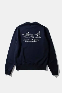 Cheap Calypso Ii Sw Plain Navy Men Sweatshirts