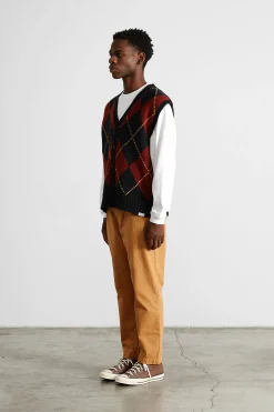 Best Chino Herringbone Plain Caramel Men Trousers