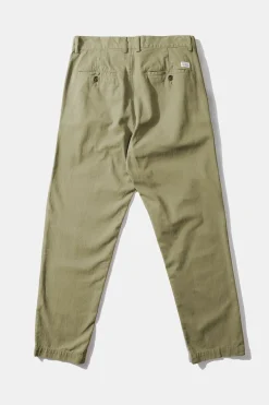 Shop Chino Herringbone Plain Khaki Men Trousers