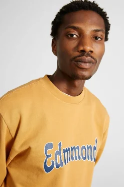 Discount Curly Sw Plain Caramel Men Sweatshirts
