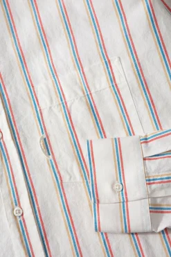 New Day Shirt Stripes Plain Off White Men Shirts