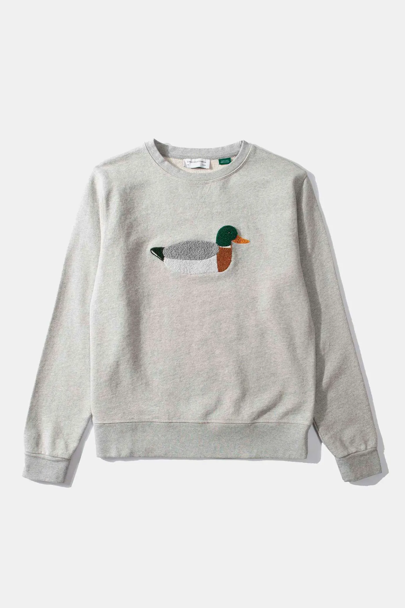 Sale Duck Hunt Plain Grey Melange Men Sweatshirts