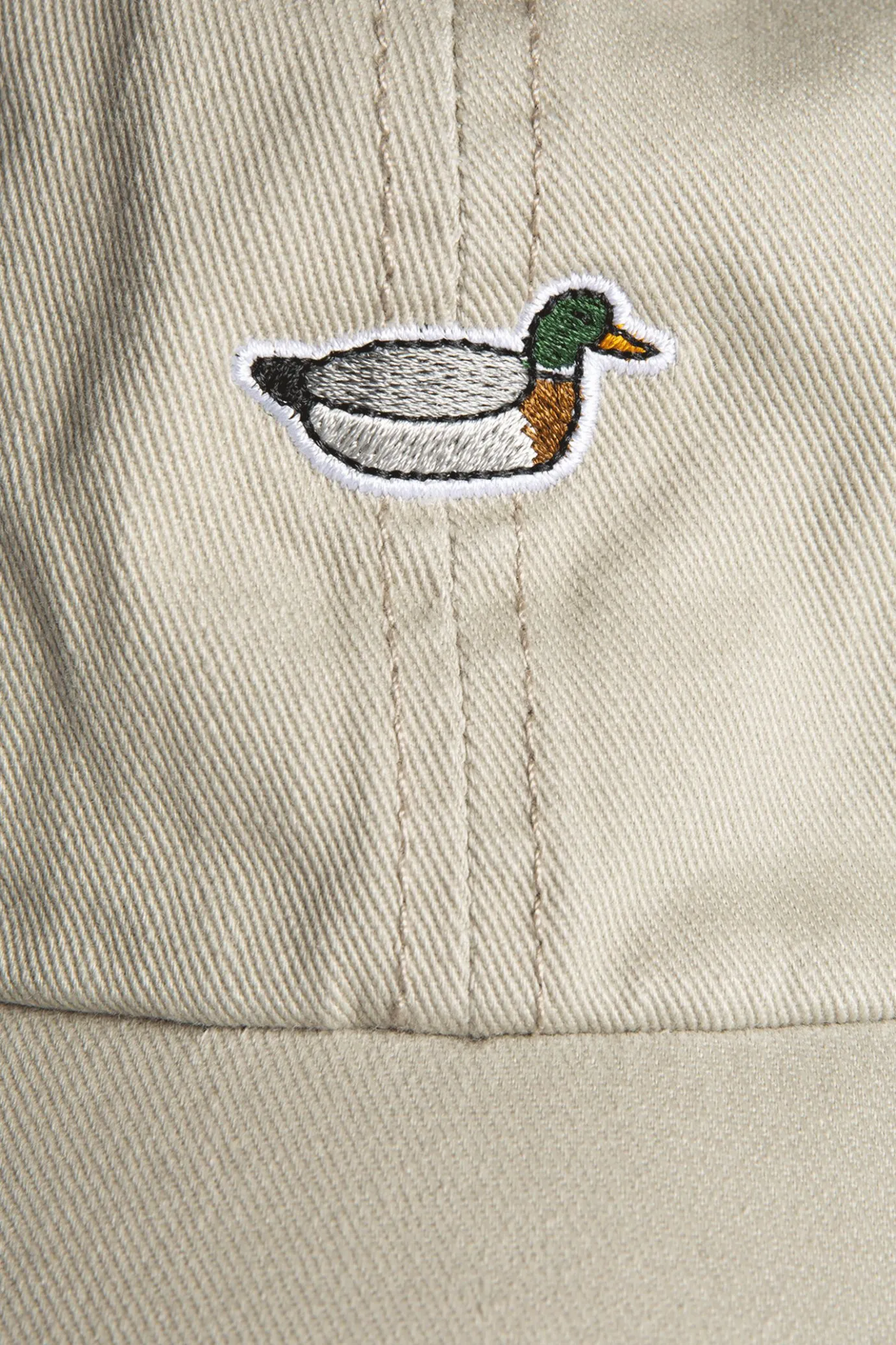 Clearance Duck Patch Cap Ns Plain Beige Men Accessories
