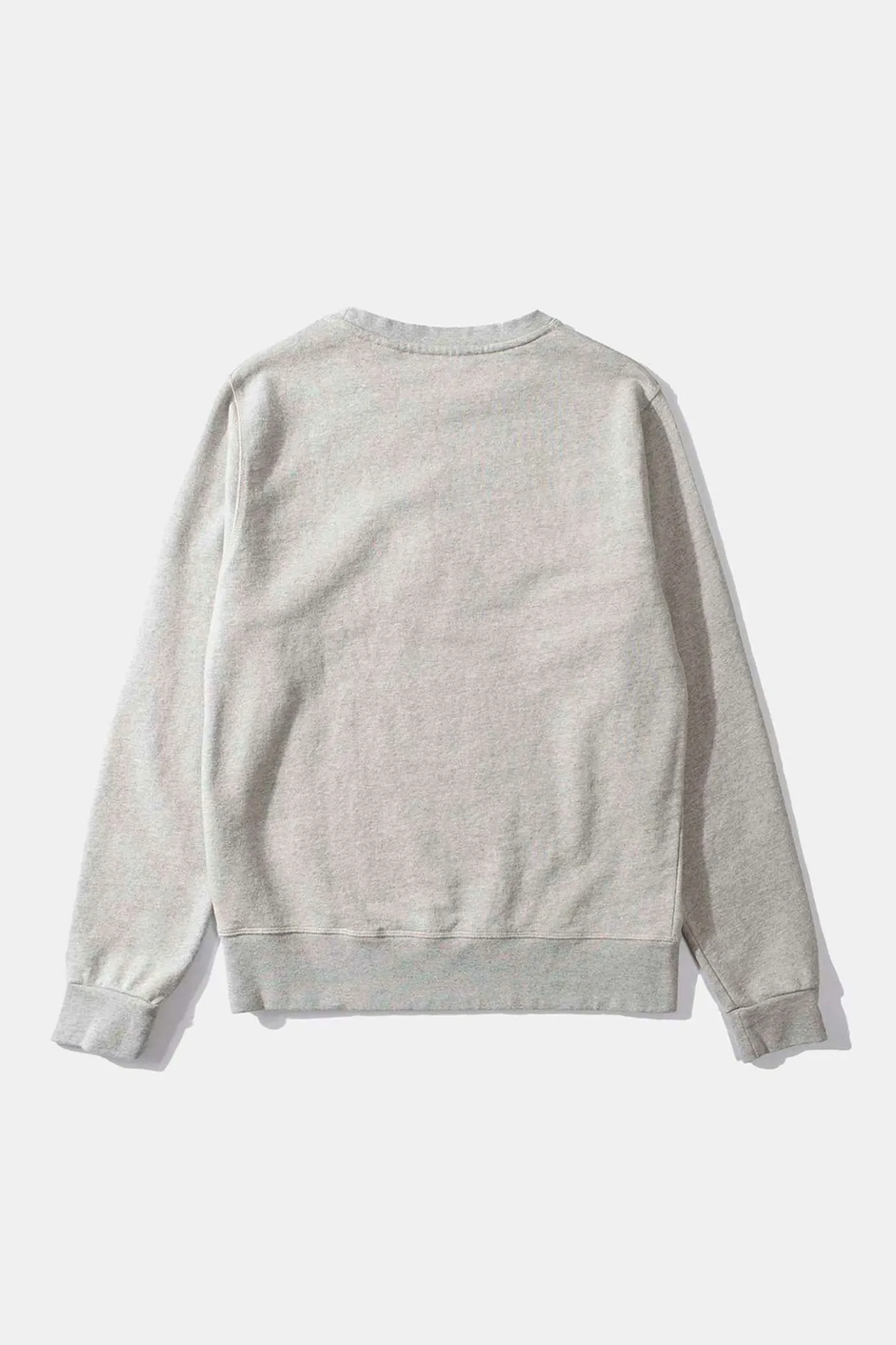 Best Sale Duck Patch Sw Plain Grey Melange Men Sweatshirts
