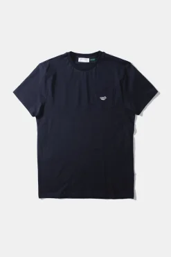 Fashion Duck Patch Tee Ns Plain Navy Men T-Shirts