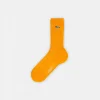 Clearance Duck Socks Plain Mustard Men Accessories