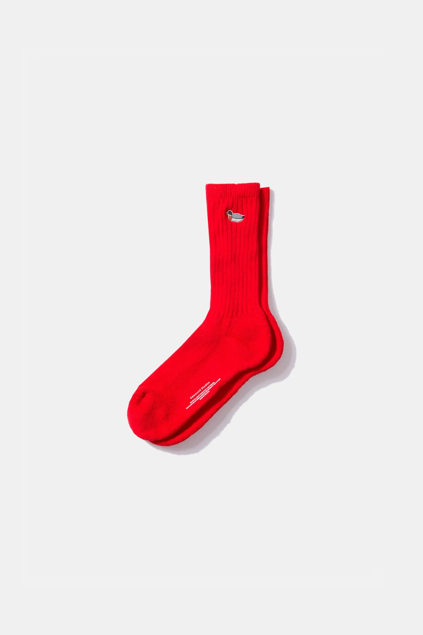 Best Duck Socks Plain Red Men Accessories