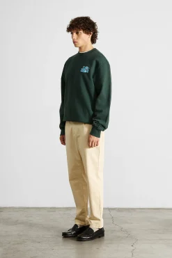 Flash Sale Enterprises Sw Plain Dk Green Men Sweatshirts