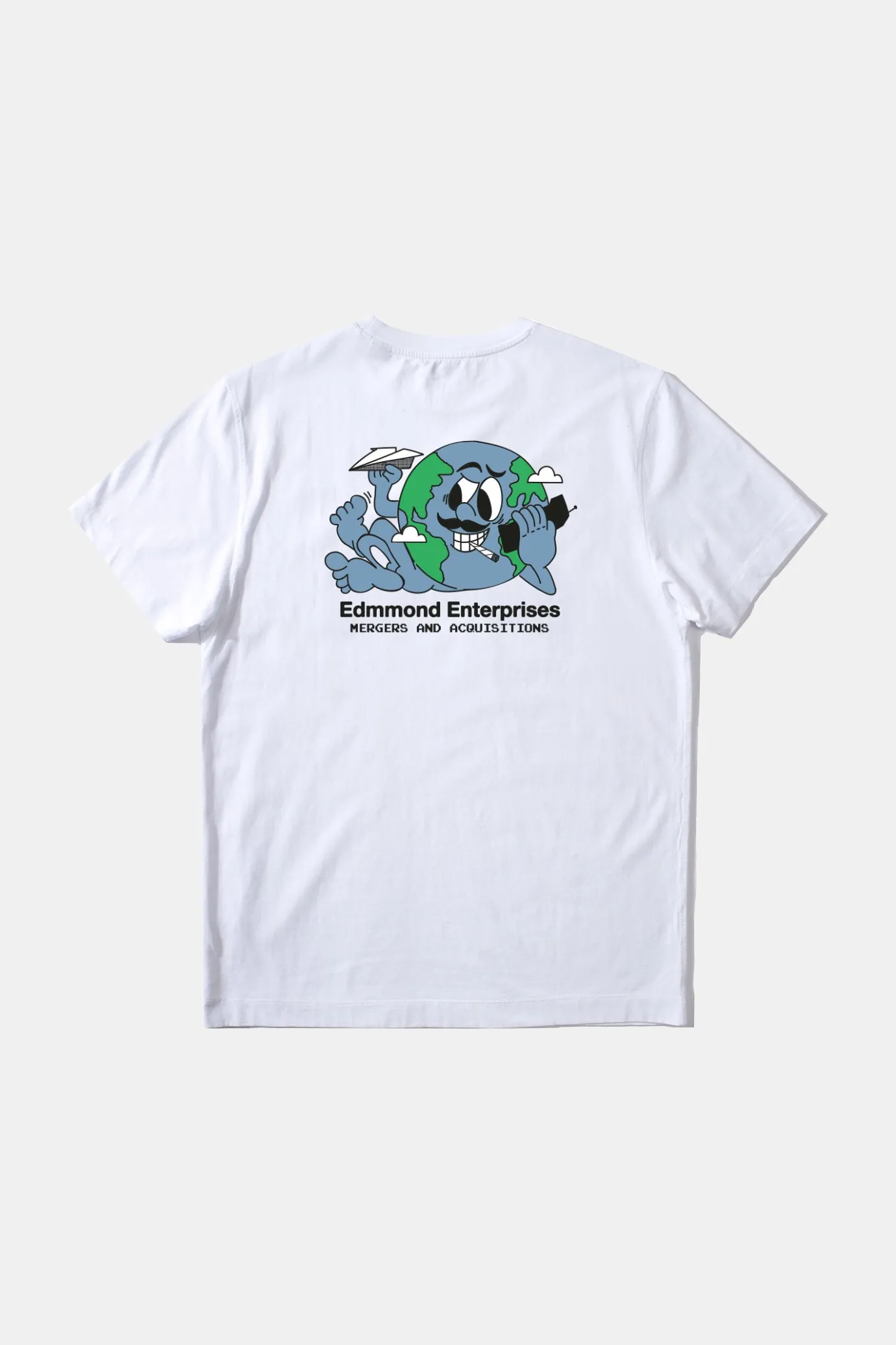 Cheap Enterprises Tee Plain White Men T-Shirts