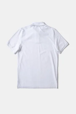 Shop Ferry Polo Plain White Men Polos