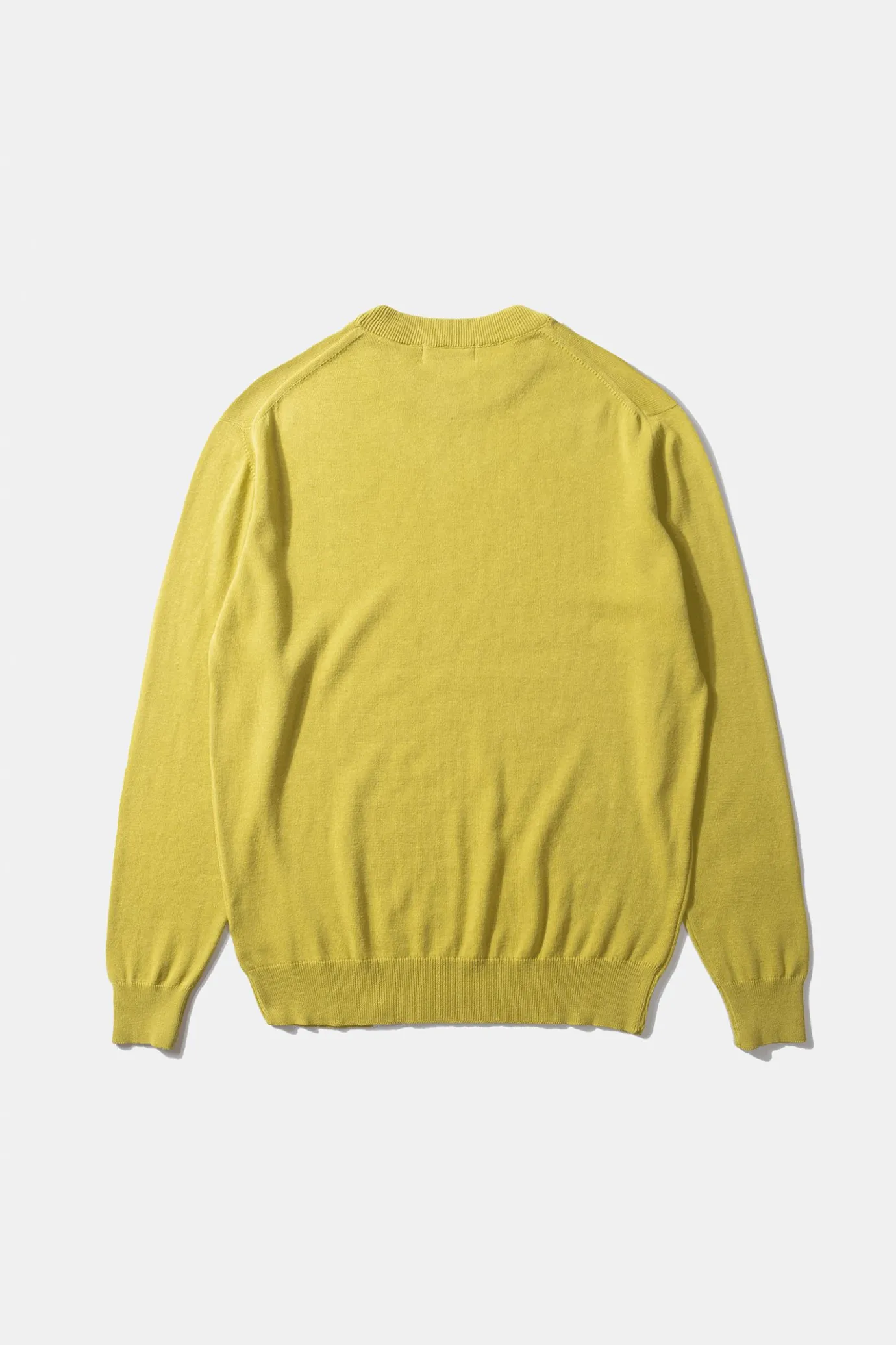 Discount Flax Sweater Plain Green Men Knitwear