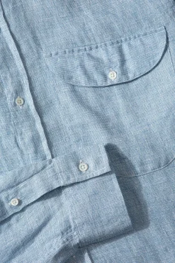 Flash Sale Free Shirt Plain Light Blue Men Shirts