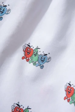 Clearance Fruits Plain White Men Accessories
