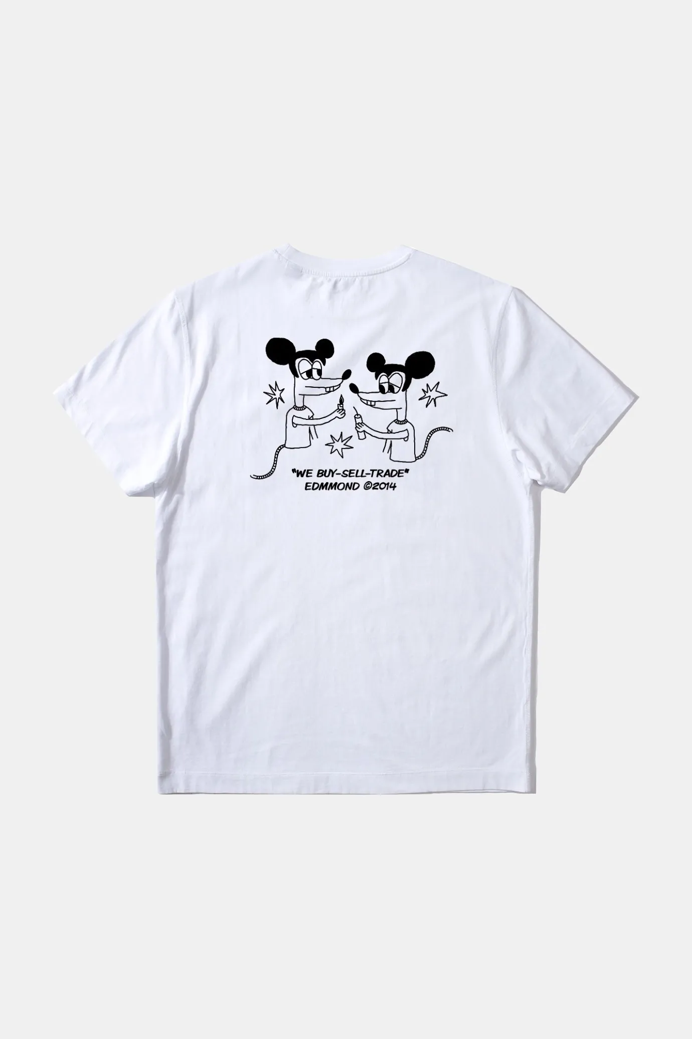 Cheap Global Entertainment Plain White Men T-Shirts