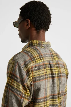 Outlet Grey Shirt Plain Grey Men Shirts