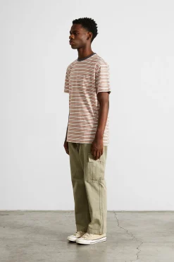 Hot Hills Plain Beige Men T-Shirts