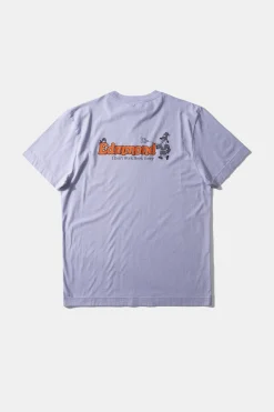 Flash Sale Hocus Plain Light Purple Men T-Shirts