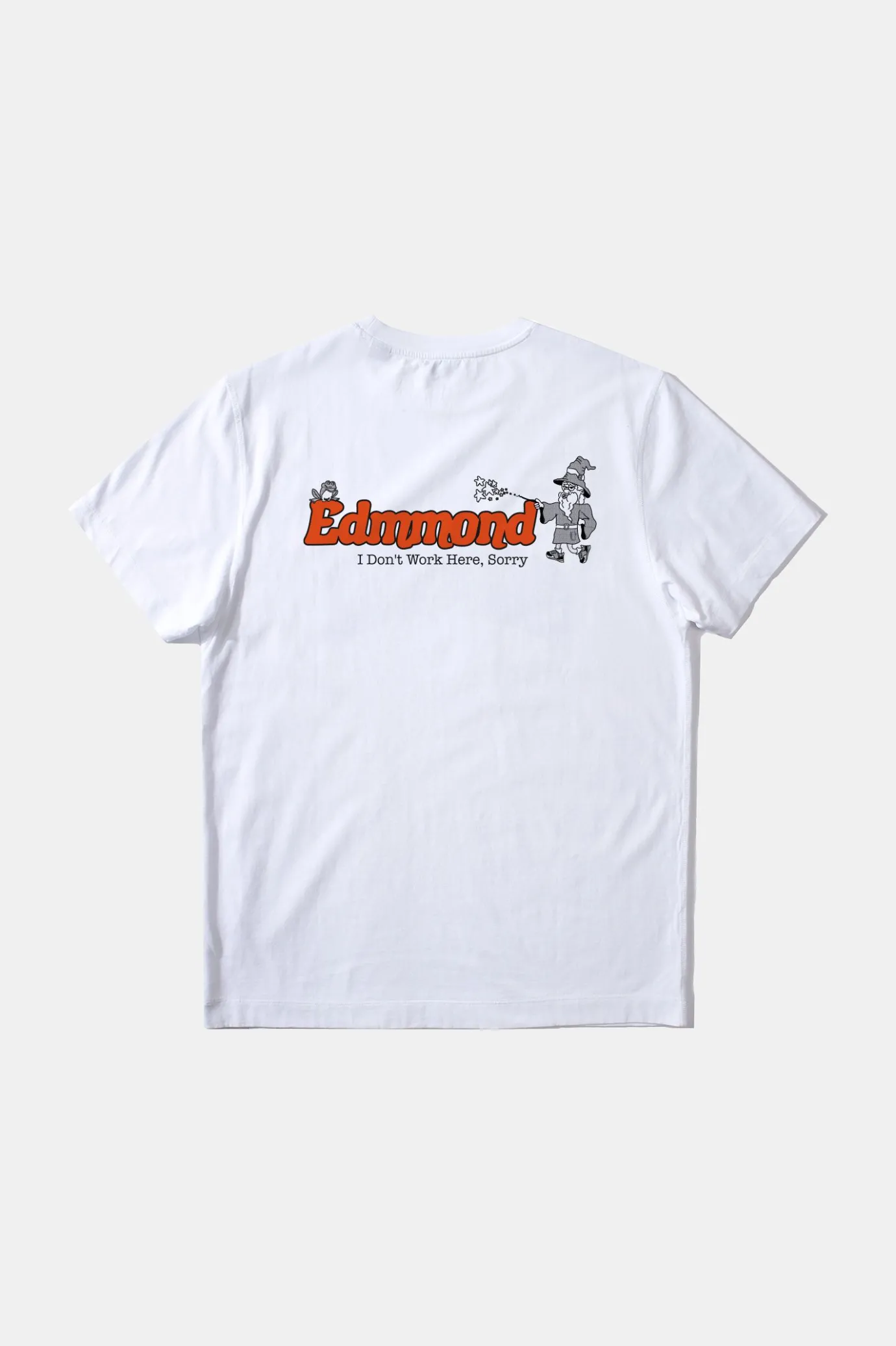 Clearance Hocus Plain White Men T-Shirts