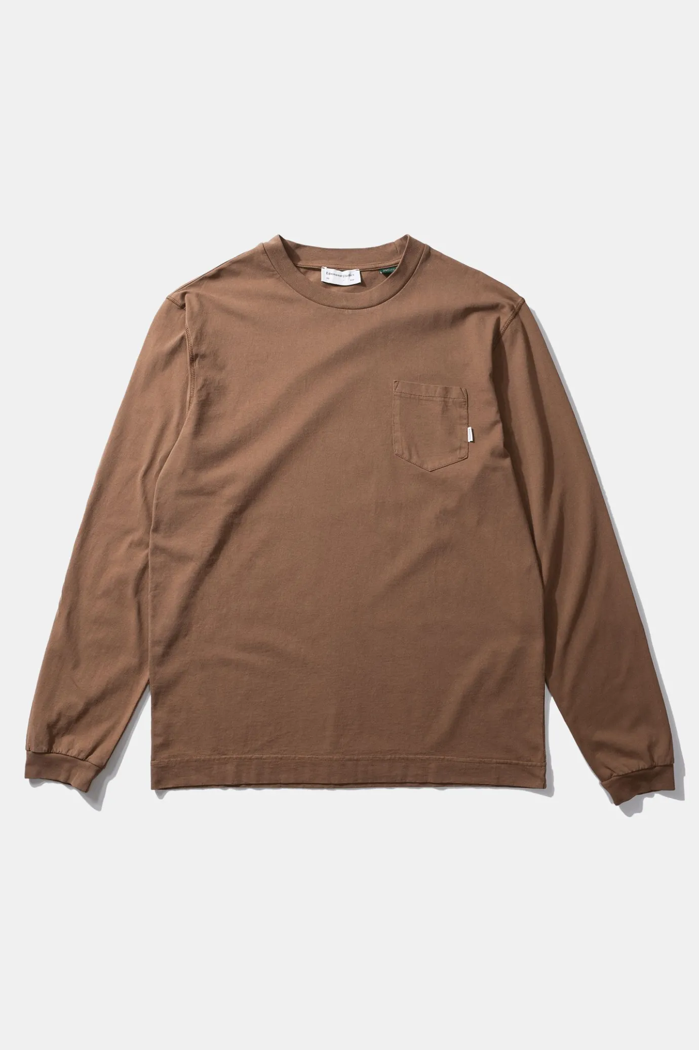 New Hugo Ls Plain Brown Men T-Shirts