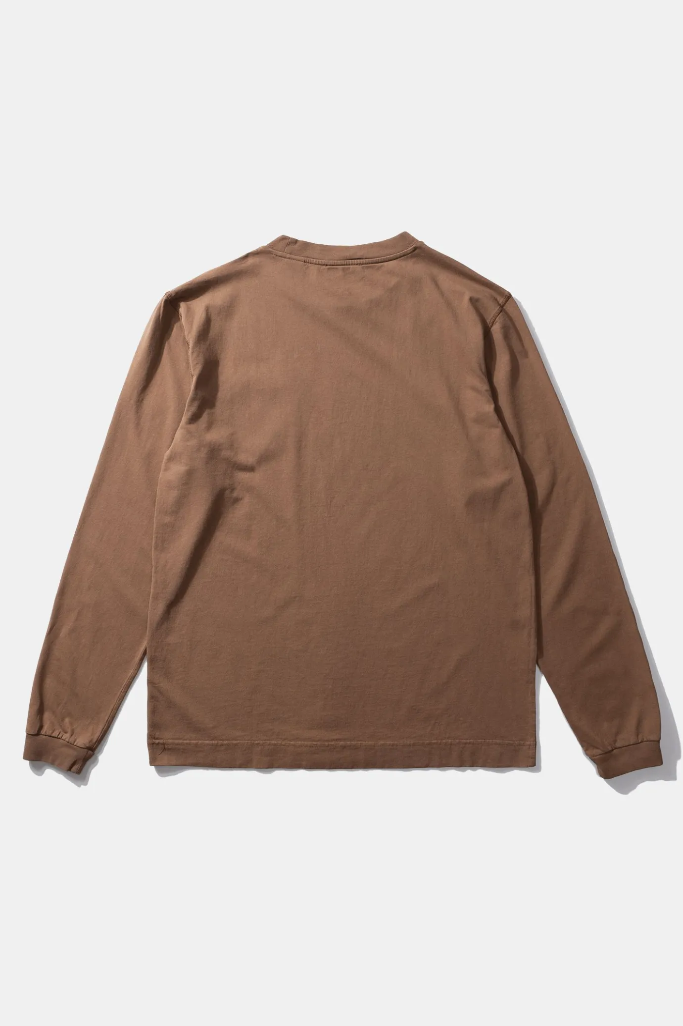New Hugo Ls Plain Brown Men T-Shirts