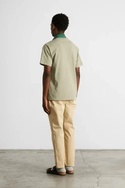 Shop Hugo Plain Olive Men T-Shirts