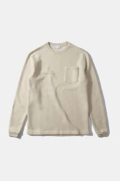New Hugo Sw Plain Beige Men Sweatshirts