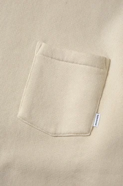 New Hugo Sw Plain Beige Men Sweatshirts