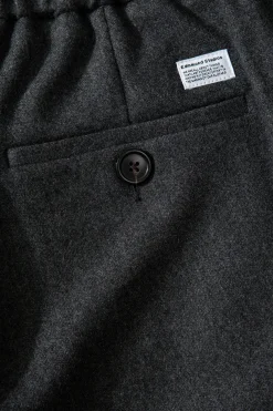 Discount Jack Pants Plain Grey Men Trousers