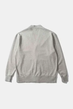 Online Jacob Sw Plain Grey Melange Men Sweatshirts