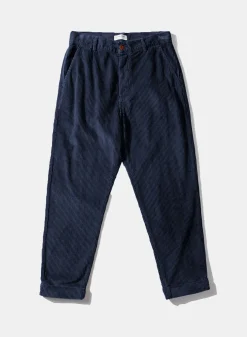 Store Jorge Pants Plain Navy Men Trousers