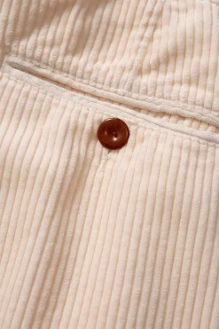 Best Jorge Pants Plain Off White Men Trousers