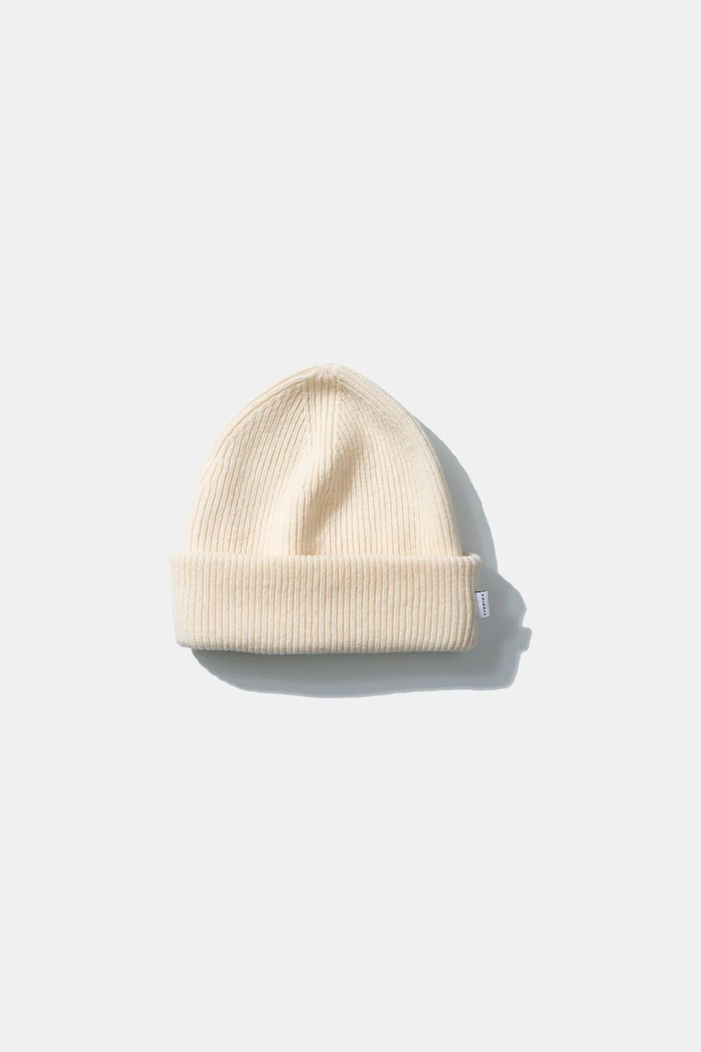 Flash Sale Knit Beanie Plain Beige Men Accessories