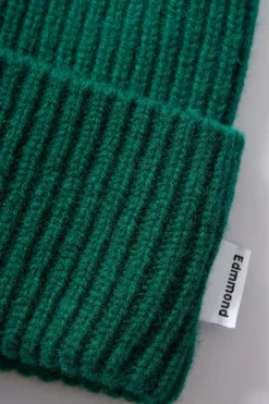 Hot Knit Beanie Plain Green Men Accessories