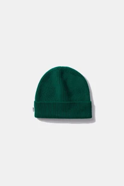 Hot Knit Beanie Plain Green Men Accessories