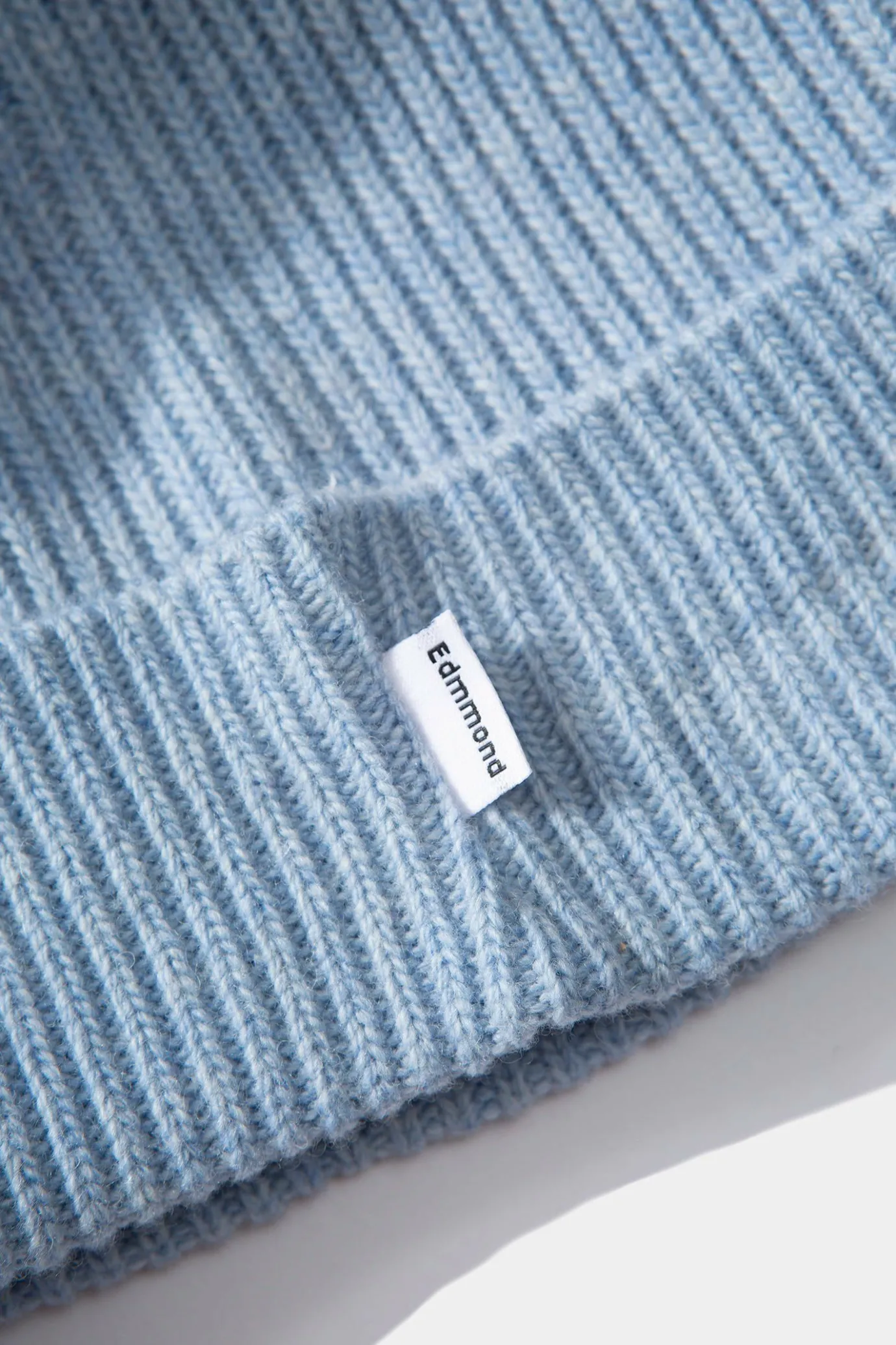 Fashion Knit Beanie Plain Light Blue Men Accessories