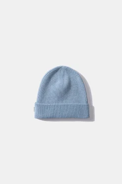 Fashion Knit Beanie Plain Light Blue Men Accessories