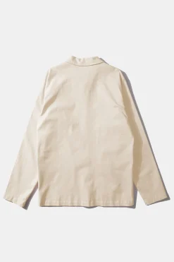Shop Lab Jacket Plain Off White Men Outerwear