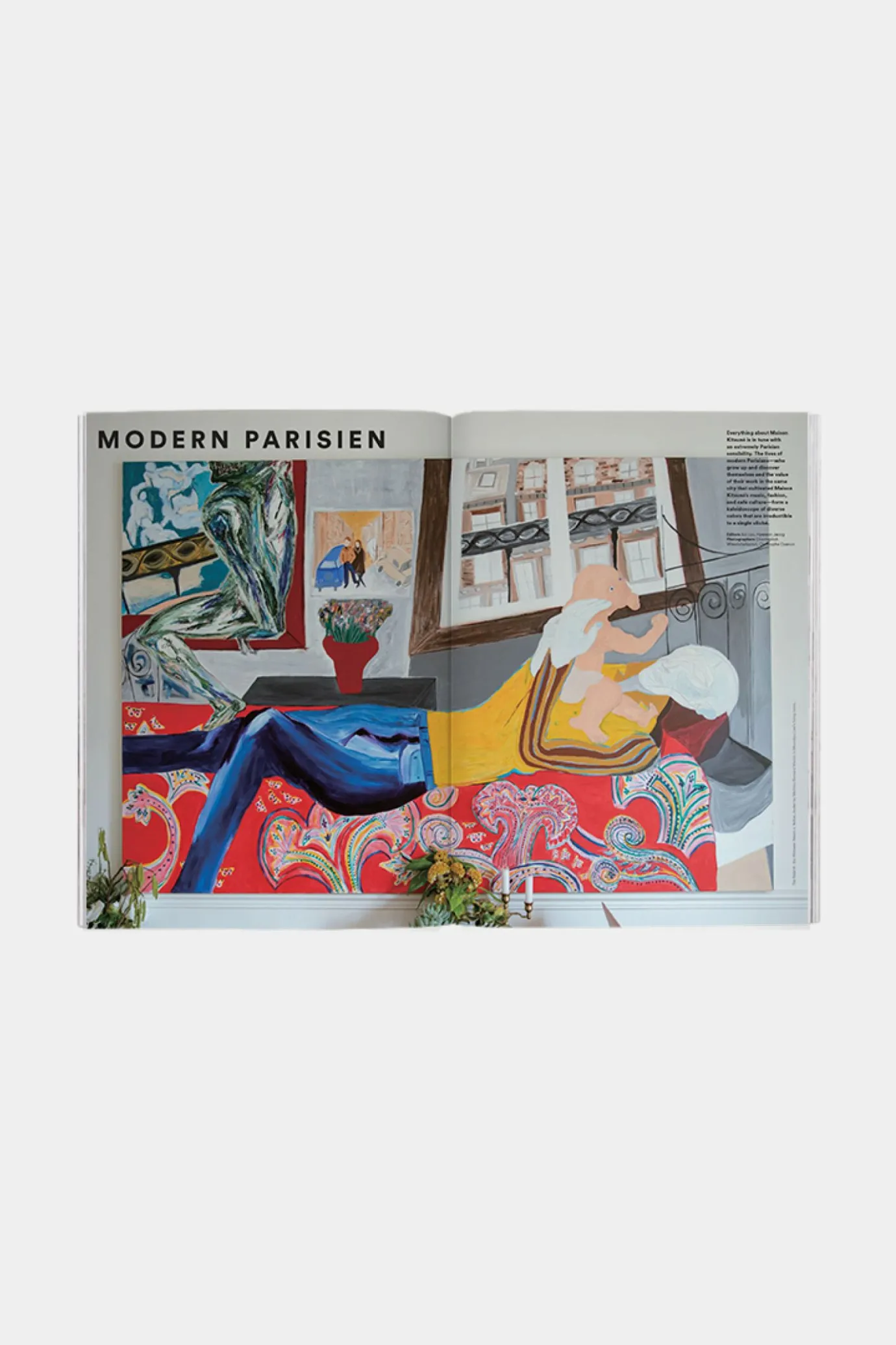 Hot Magazine B Maison Kitsune Men Accessories