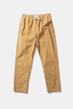Hot Marvin Pants Cord Plain Caramel Men Trousers