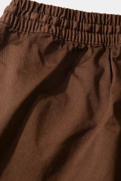 Shop Marvin Pants Plain Brown Men Trousers